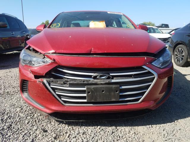 2017 HYUNDAI ELANTRA SE 5NPD74LF5HH201704