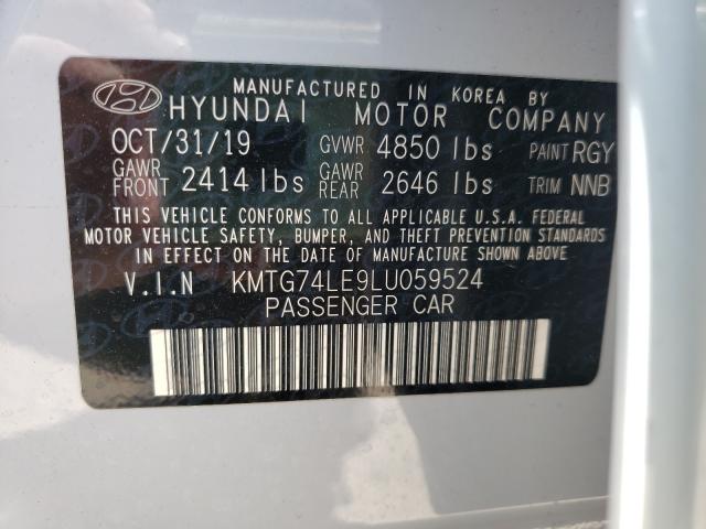 2020 GENESIS G70 ELITE KMTG74LE9LU059524