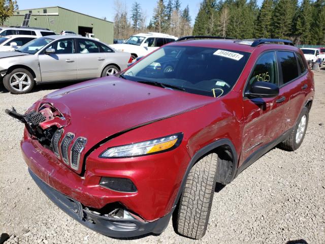 2016 JEEP CHEROKEE S 1C4PJMAB3GW332914