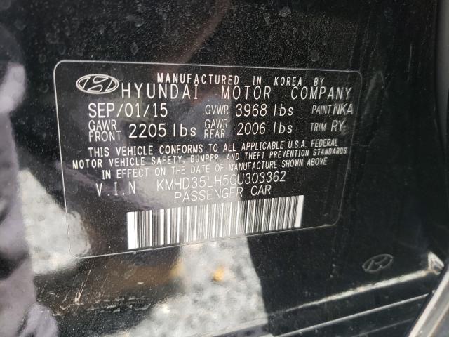 2016 HYUNDAI ELANTRA GT KMHD35LH5GU303362