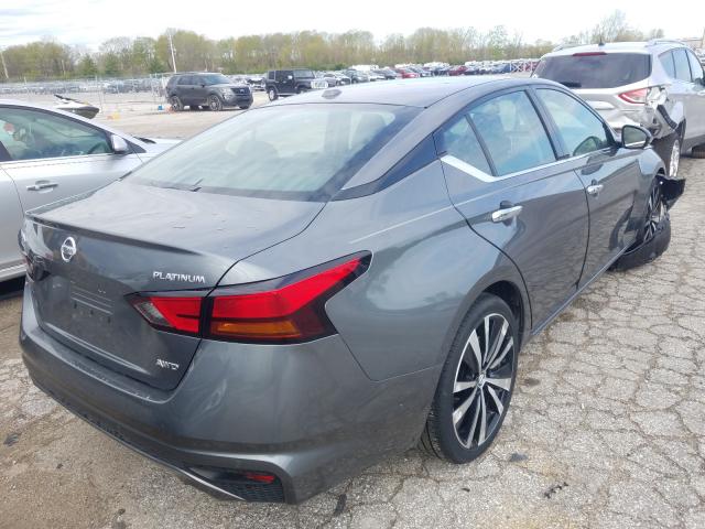 2019 NISSAN ALTIMA PLA 1N4BL4FW5KC221801