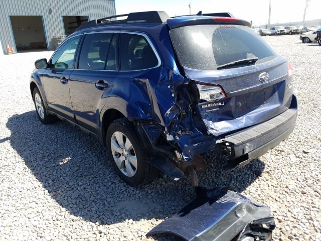 2011 SUBARU OUTBACK 4S4BRCKC7B3352609