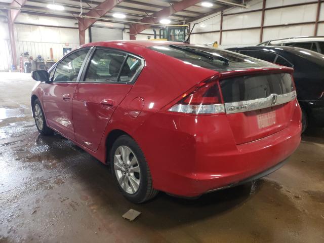 2012 HONDA INSIGHT EX JHMZE2H75CS004834