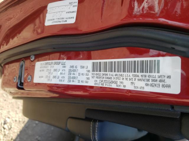 2014 JEEP CHEROKEE L 1C4PJMCS1EW284582