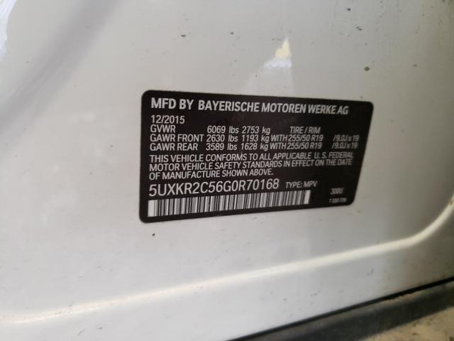 2016 BMW X5 SDRIVE3 - 5UXKR2C56G0R70168