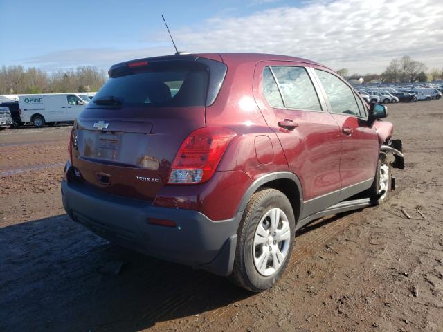 2016 CHEVROLET TRAX LS 3GNCJKSB4GL275203