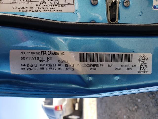 2015 DODGE CHARGER SR 2C3CDXEJ8FH857364