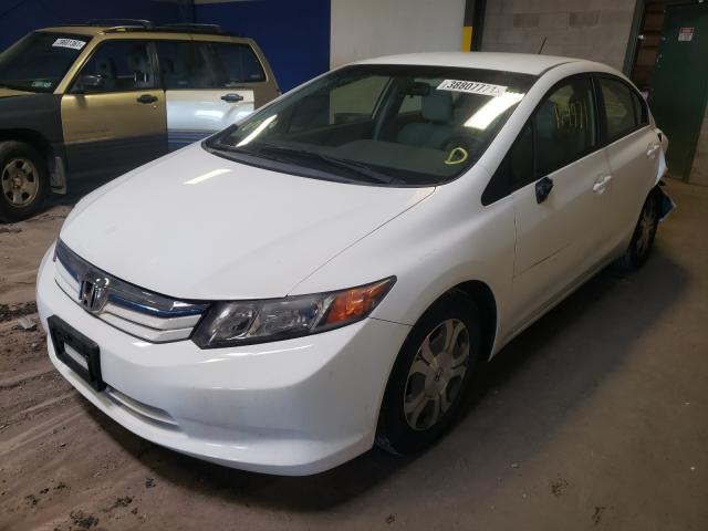 2012 HONDA CIVIC HYBR JHMFB4F22CS010816