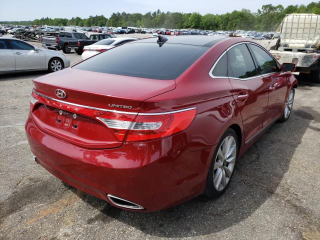 2014 HYUNDAI AZERA GLS KMHFH4JGXEA400067