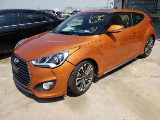 2016 HYUNDAI VELOSTER T KMHTC6AE8GU256936
