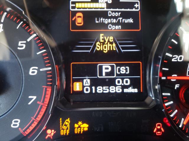2019 SUBARU WRX LIMITE JF1VA1N60K8822104