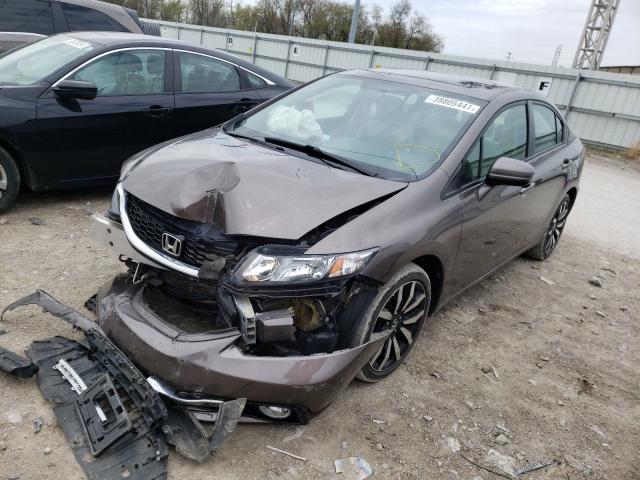 2015 HONDA CIVIC EXL 2HGFB2F91FH507503