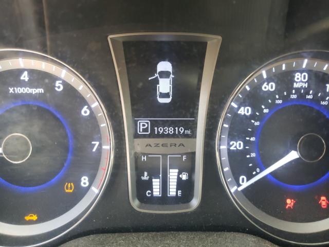 2012 HYUNDAI AZERA GLS KMHFH4JG6CA172467