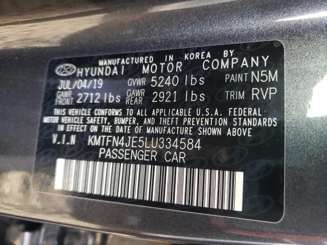 2020 GENESIS G80 BASE KMTFN4JE5LU334584
