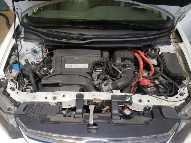 2012 HONDA CIVIC HYBR JHMFB4F22CS010816