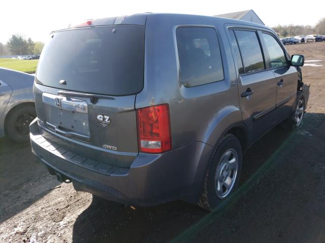 2013 HONDA PILOT LX 5FNYF4H21DB006041
