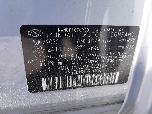 2021 GENESIS G70 ELITE KMTG34LAXMU072129