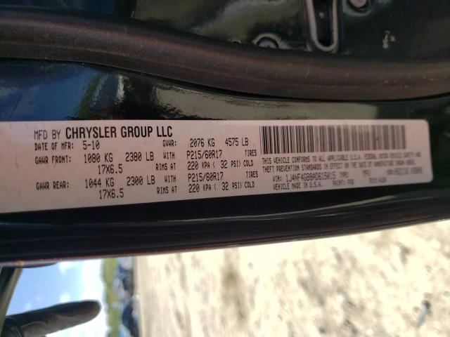 2010 JEEP PATRIOT LI 1J4NF4GB8AD615015