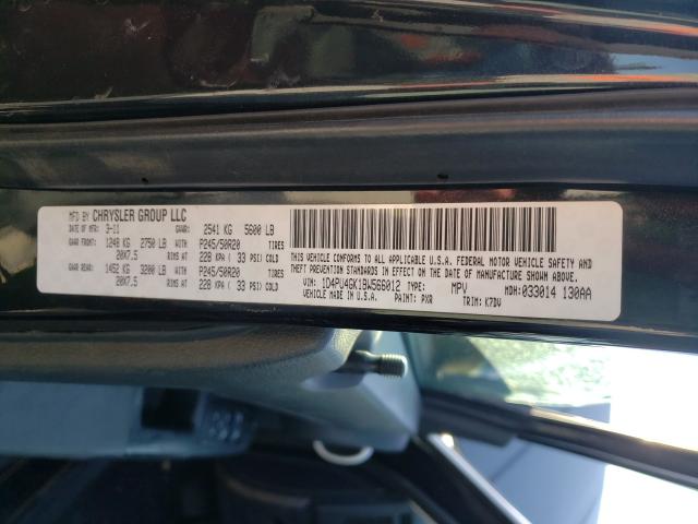 2011 DODGE NITRO HEAT 1D4PU4GK1BW566012