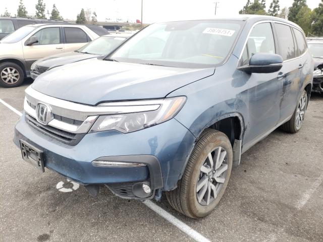 2021 HONDA PILOT EX 5FNYF6H34MB059384