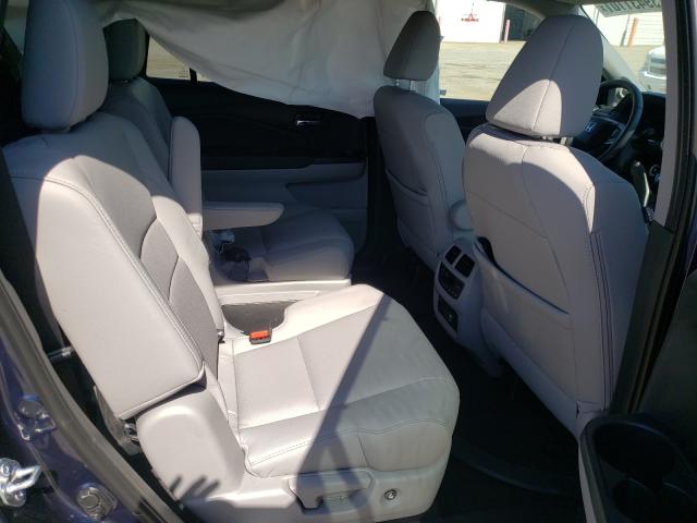 2021 HONDA PILOT ELIT 5FNYF6H00MB014836