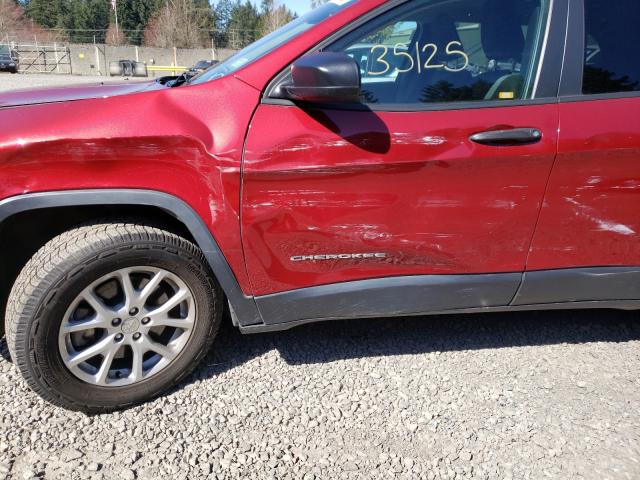 2016 JEEP CHEROKEE S 1C4PJMAB3GW332914
