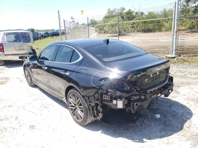 2019 GENESIS G70 ADVANC KMTG64LA9KU024559