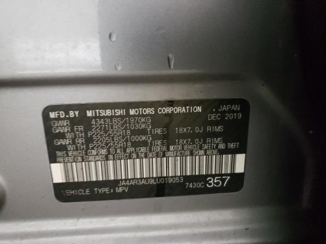 2020 MITSUBISHI OUTLANDER JA4AR3AU9LU019053