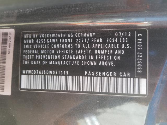 2013 VOLKSWAGEN GTI WVWED7AJ5DW071319