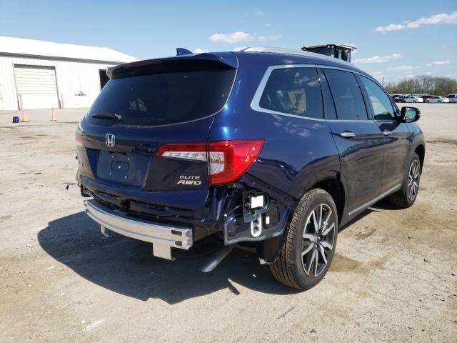 2021 HONDA PILOT ELIT 5FNYF6H00MB014836