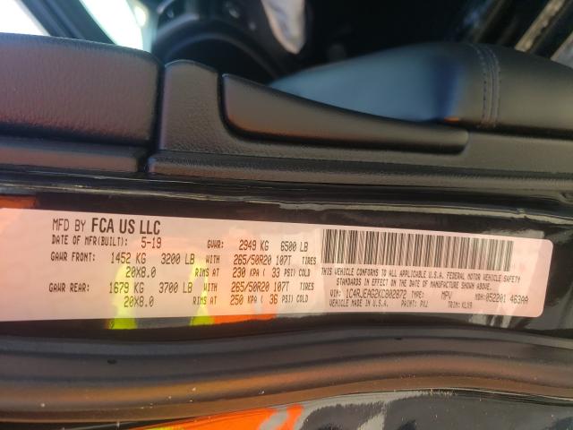 2019 JEEP GRAND CHER 1C4RJEAG2KC802872