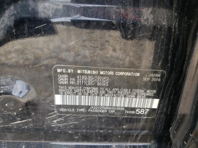 2017 MITSUBISHI LANCER ES JA32V2FWXHU003895