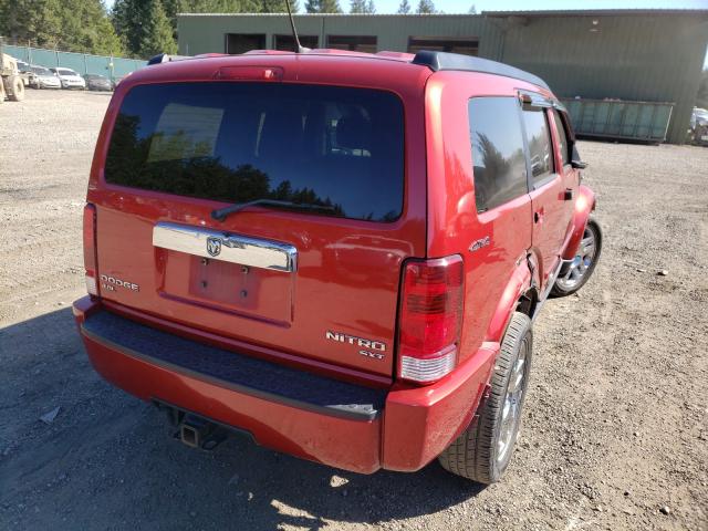 2010 DODGE NITRO SXT 1D4PU5GX7AW100651