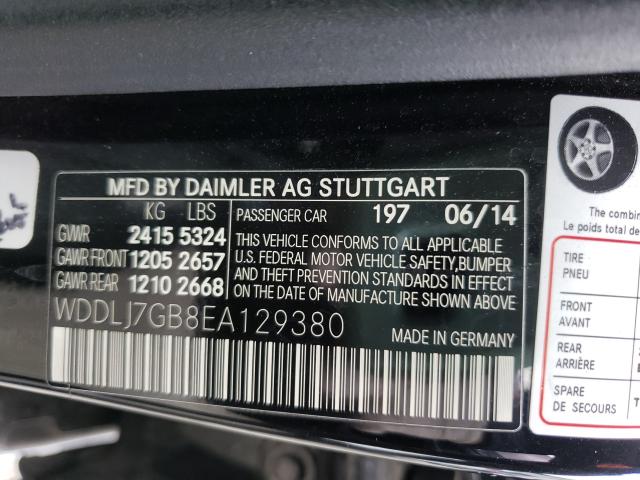 2014 MERCEDES-BENZ CLS 63 AMG WDDLJ7GB8EA129380
