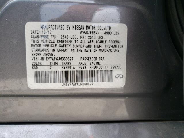 VIN 3FA6P0HD4GR375533 2016 Ford Fusion, SE no.10