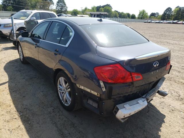 2011 INFINITI G25 BASE JN1DV6APXBM601545