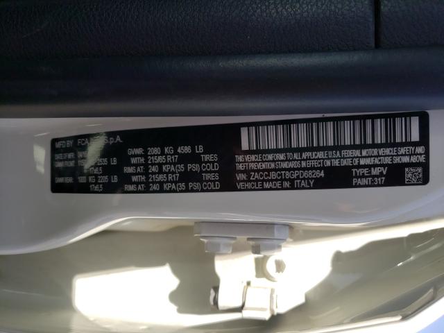 2016 JEEP RENEGADE T ZACCJBCT8GPD68264