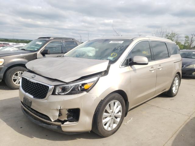 2016 KIA SEDONA EX KNDMC5C16G6206067