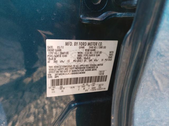 VIN 3FA6P0HD4HR321778 2017 Ford Fusion, SE no.10