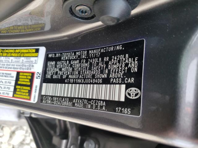 VIN 3FA6P0LU8GR303158 2016 Ford Fusion, Hybrid SE no.10