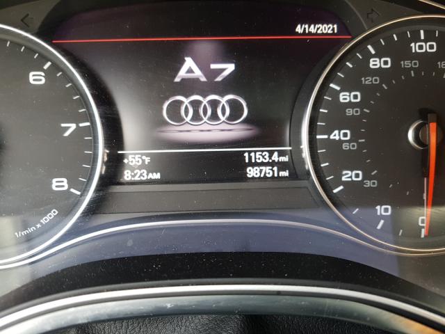 2012 AUDI A7 QUATTRO WAUSGAFC2CN006382