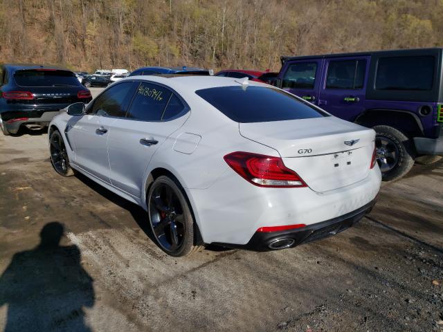 2021 GENESIS G70 PRESTI KMTG34LE6MU072065