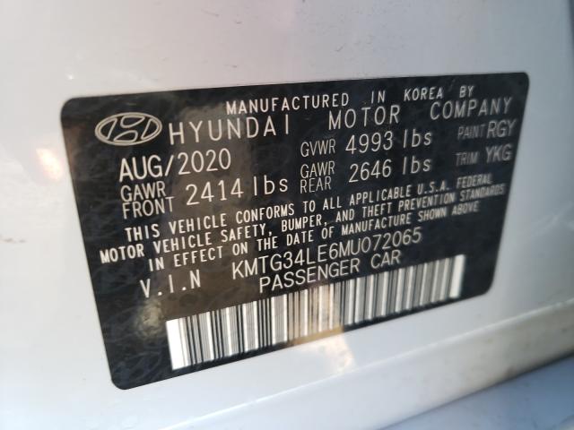 2021 GENESIS G70 PRESTI KMTG34LE6MU072065