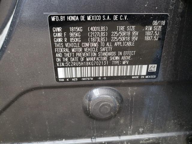 2019 HONDA HR-V SPORT 3CZRU5H18KG702131