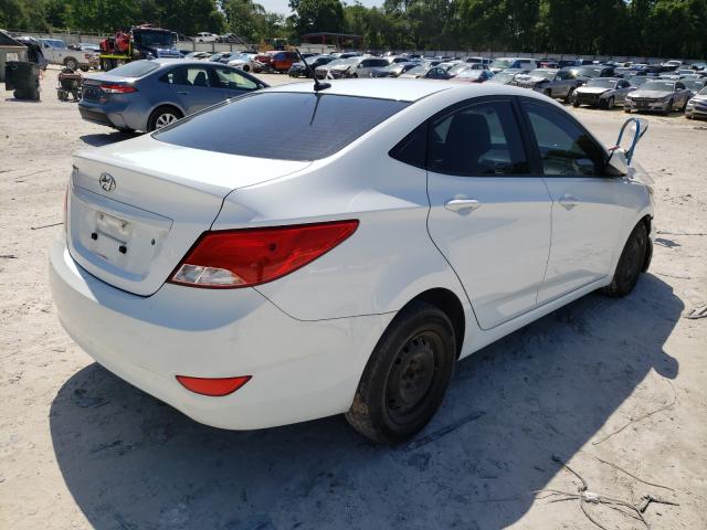 2016 HYUNDAI ACCENT BLU KMHCT4AE1GU963607