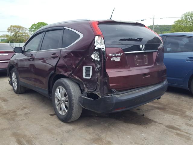 2013 HONDA CR-V EXL 5J6RM3H7XDL014386