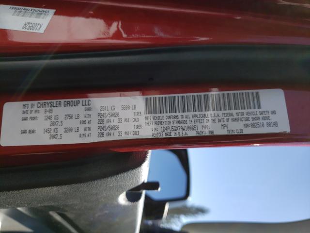 2010 DODGE NITRO SXT 1D4PU5GX7AW100651