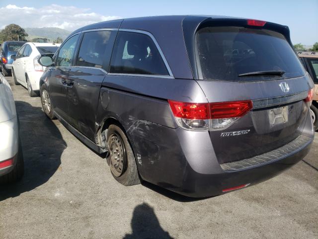 VIN 5FNRL5H22FB093468 2015 HONDA ODYSSEY no.3