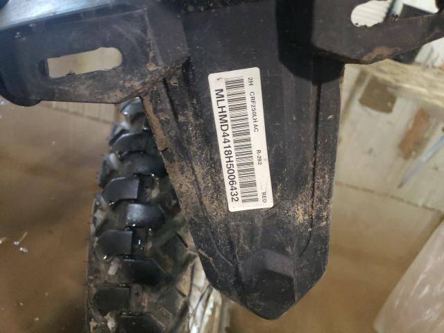 2017 HONDA CRF250 L MLHMD4418H5006432