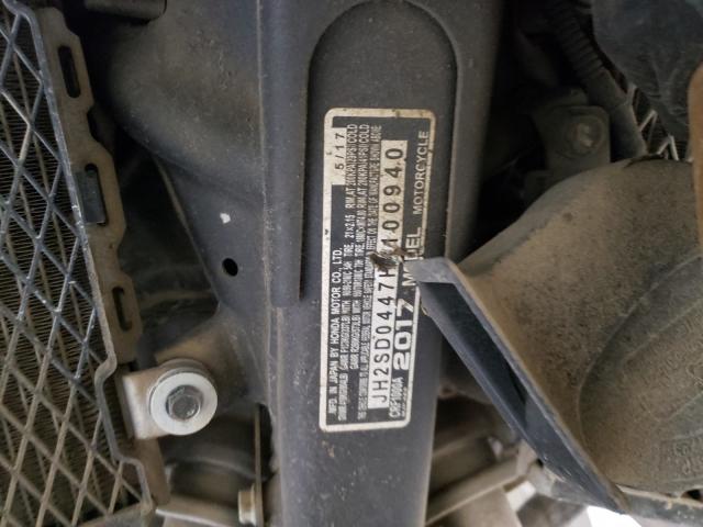 2017 HONDA CRF1000 JH2SD0447HK100940